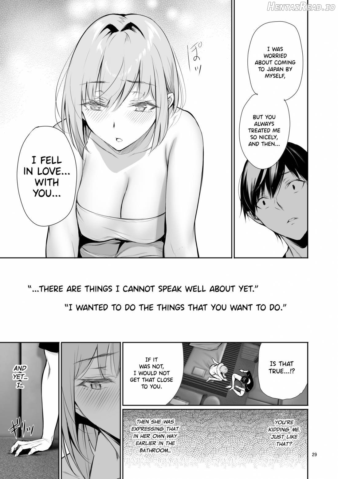 Homestay-chu no Doitsu Musume ga Issho ni Furo ni Haitte Kuru Wake Chapter 1 - page 28