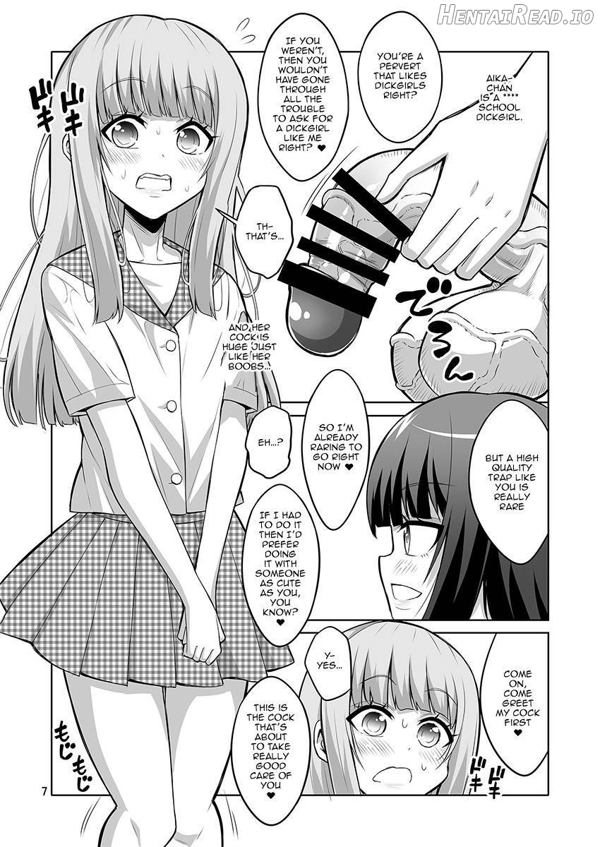 Otokonoko ga Futanari JK DeliHeal o Yondara Byou de Mesu Ochi shichaimashita. Chapter 1 - page 4