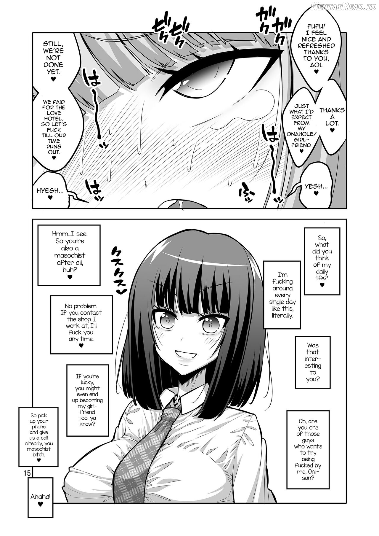 Otokonoko ga Futanari JK DeliHeal o Yondara Byou de Mesu Ochi shichaimashita. Chapter 2 - page 14