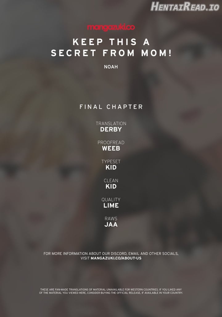 Keep This A Secret From Mom Chapter 100 - page 1