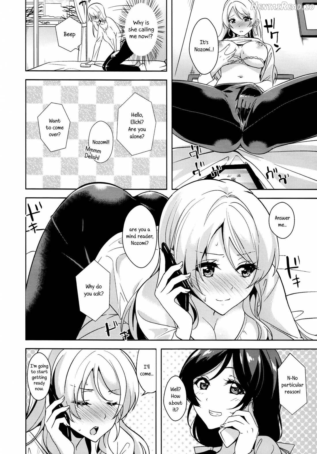 Nozomi to Eri ga Fuyuyasumi no Aida Kedamonos ni Naru Ohanashi Chapter 1 - page 5