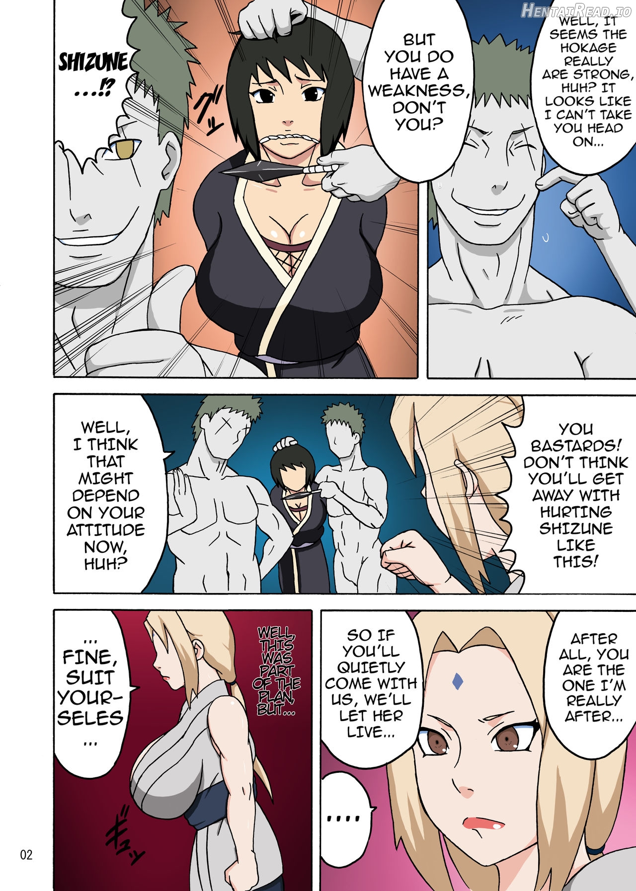 Tsunade no In Kangoku - Colorized Chapter 8 - page 3