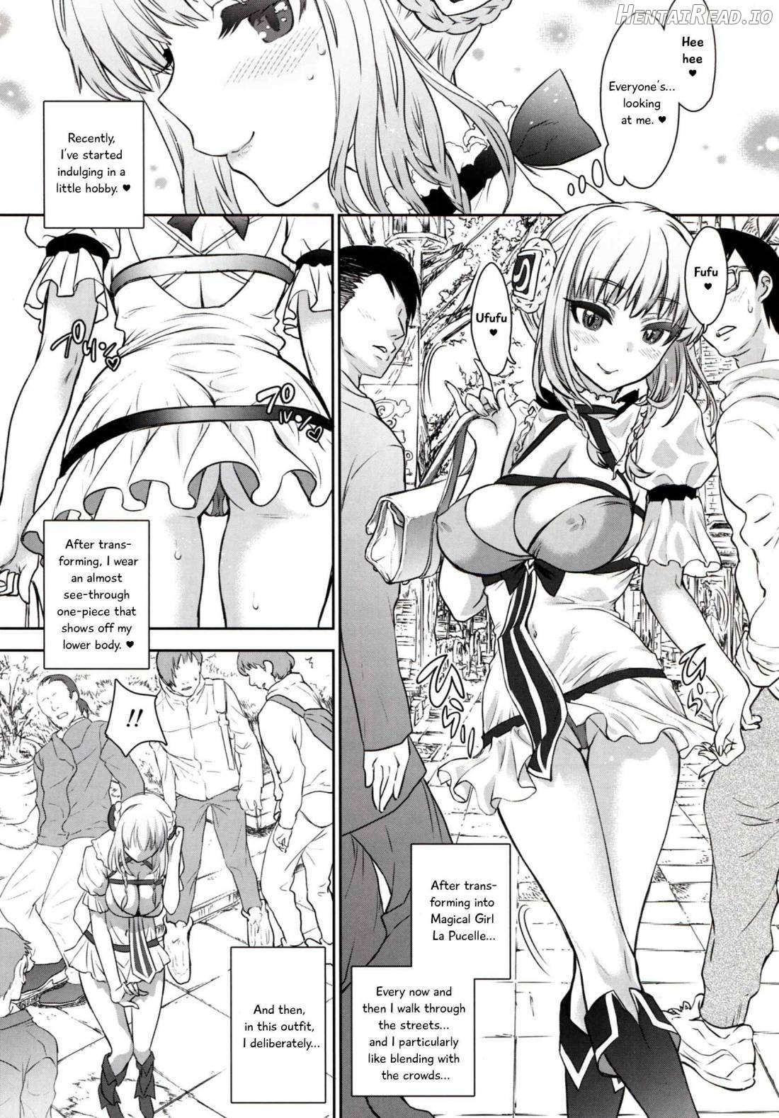 La Pucelle ga Chikan Densha de Lapulapu Shichau Hon Chapter 1 - page 3