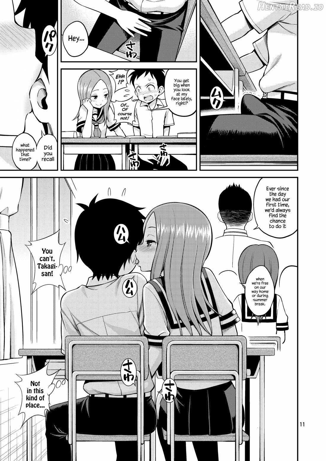 Ijikuri Jouzu no Takagi-san Chapter 1 - page 8