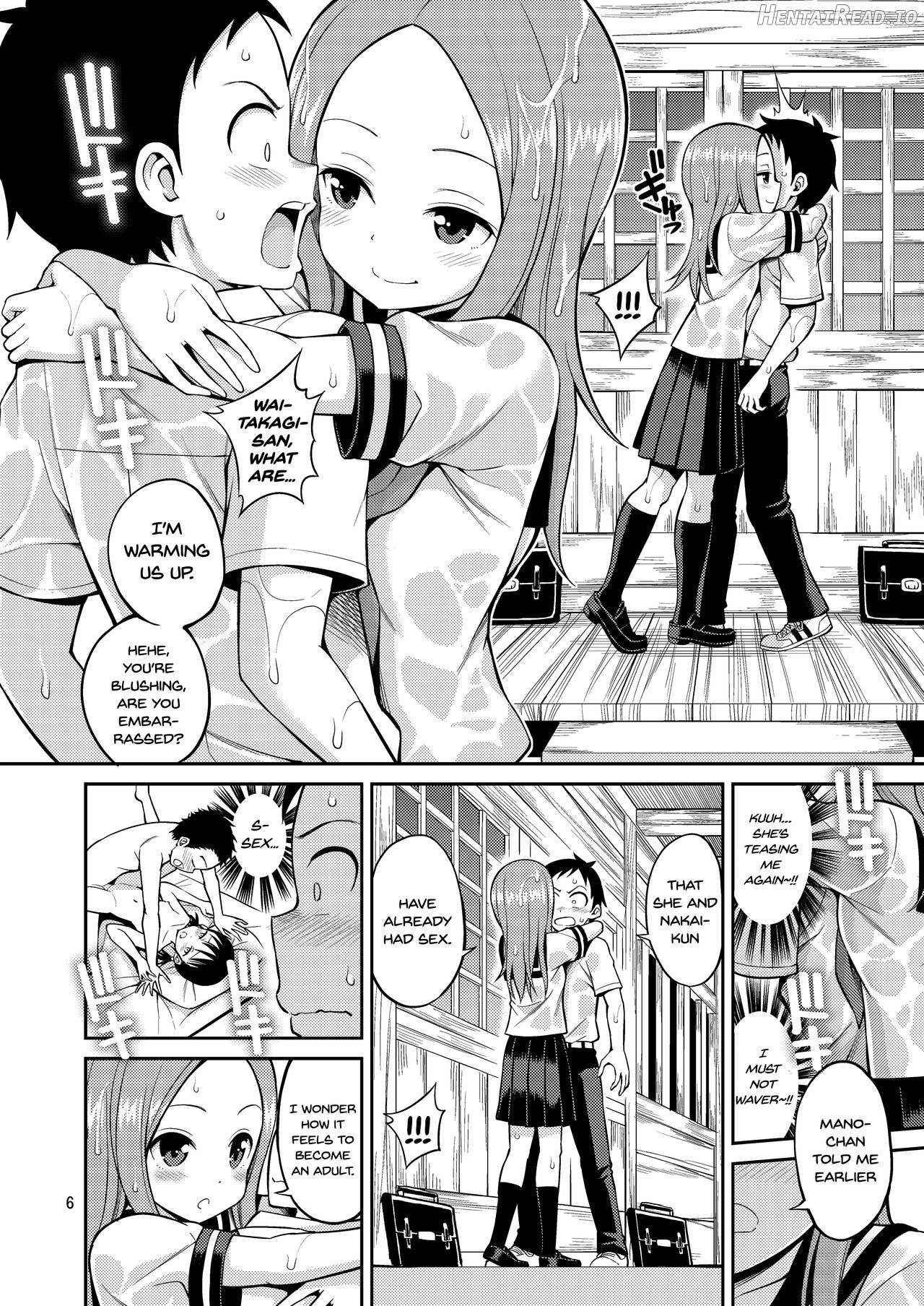 Ijikuri Jouzu no Takagi-san Chapter 2 - page 4