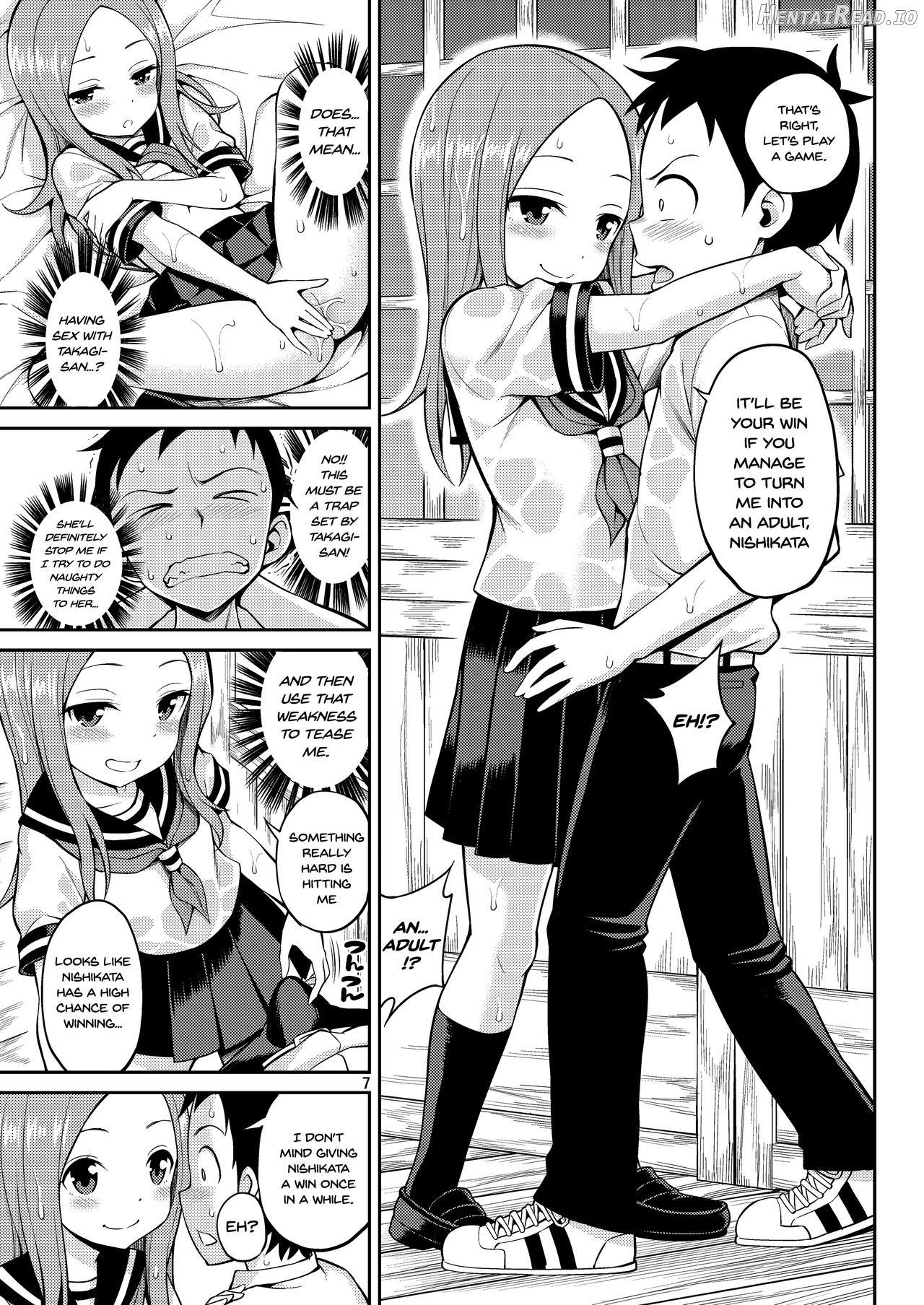 Ijikuri Jouzu no Takagi-san Chapter 2 - page 5