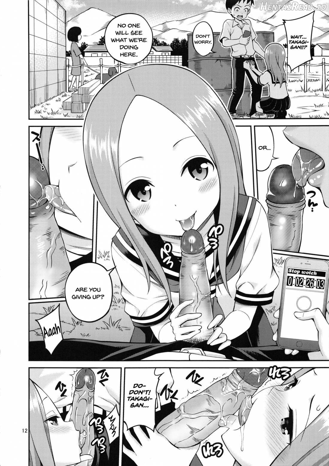 Ijikuri Jouzu no Takagi-san Chapter 3 - page 9