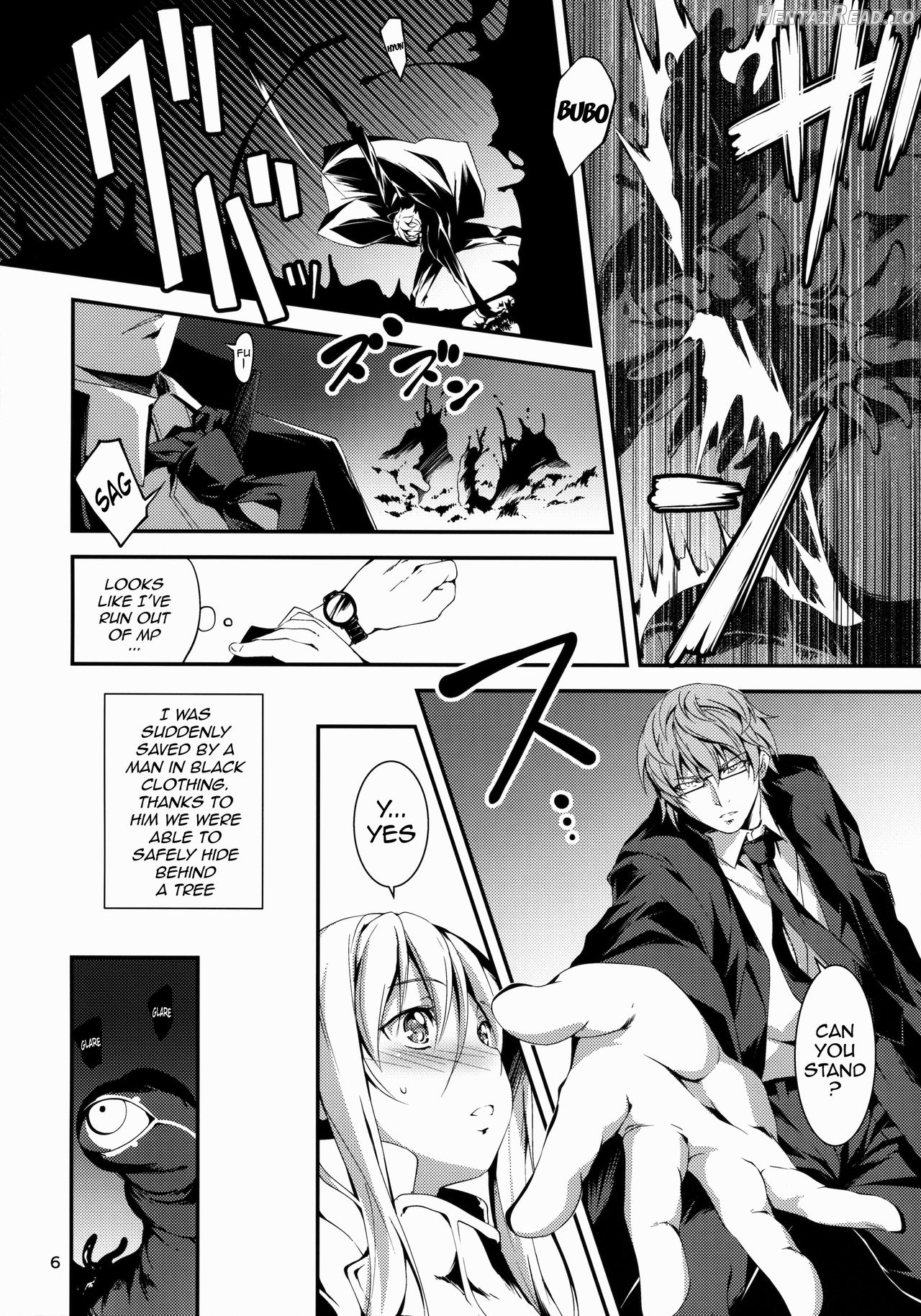 Kuro no Ryman to Yousei Hime Elnise Chapter 1 - page 6