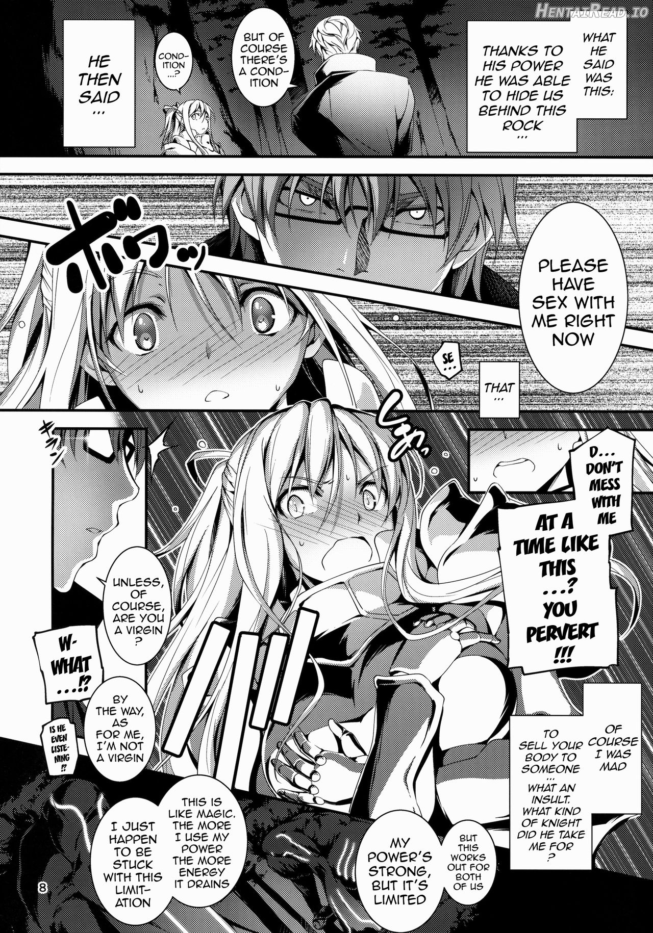 Kuro no Ryman to Yousei Hime Elnise Chapter 1 - page 8