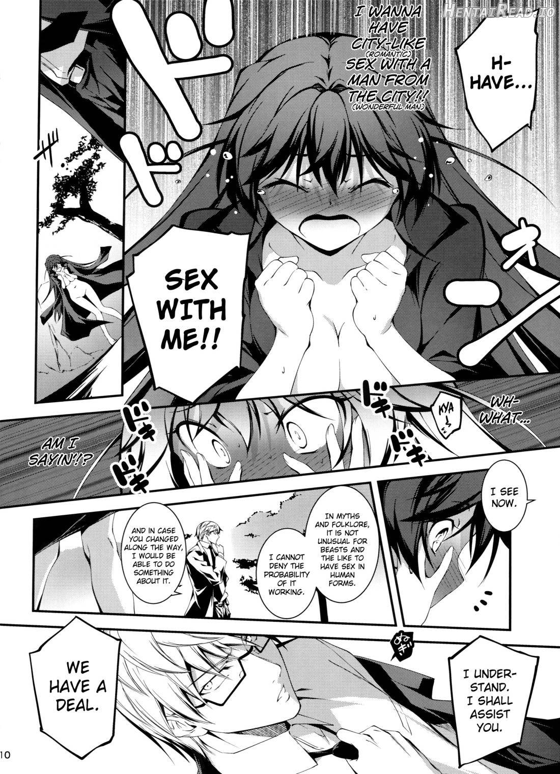 Kuro no Ryman to Yousei Hime Elnise Chapter 3 - page 9