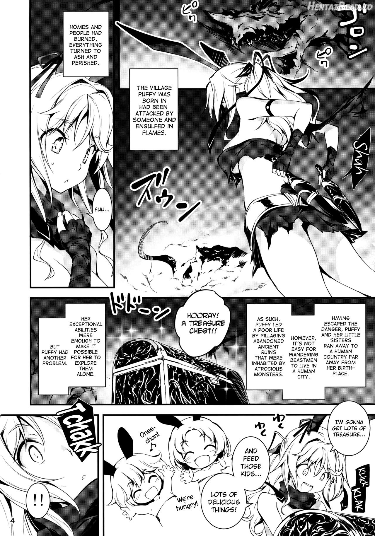 Kuro no Ryman to Yousei Hime Elnise Chapter 6 - page 4