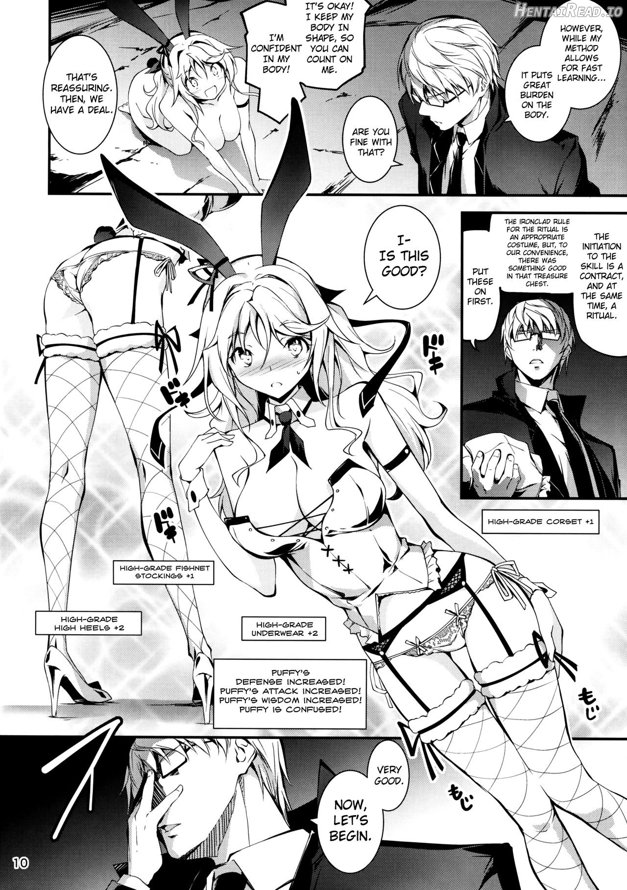 Kuro no Ryman to Yousei Hime Elnise Chapter 6 - page 10