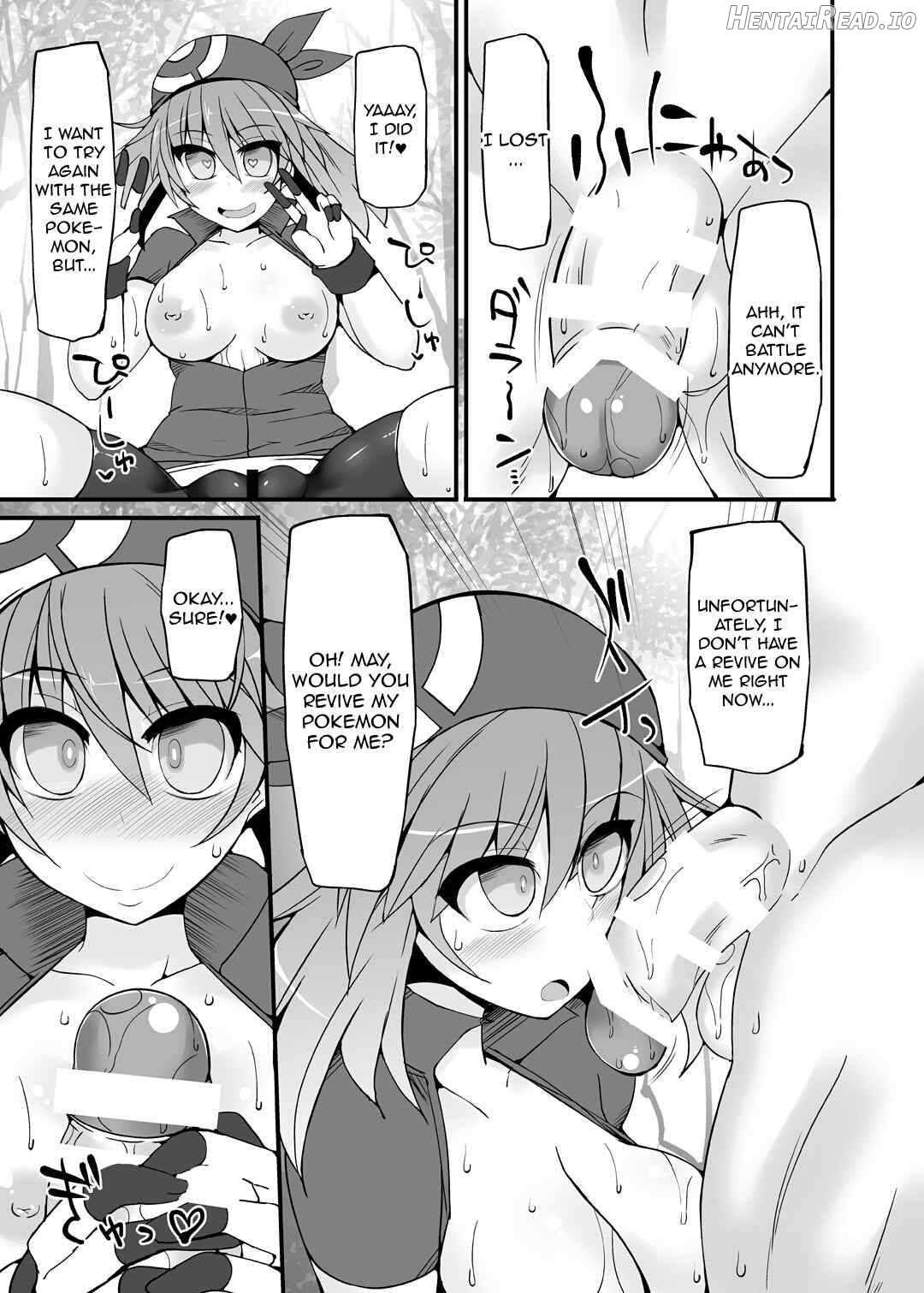 Pokemon Trainer Haruka Kyousei Saimin Battle Chapter 1 - page 8