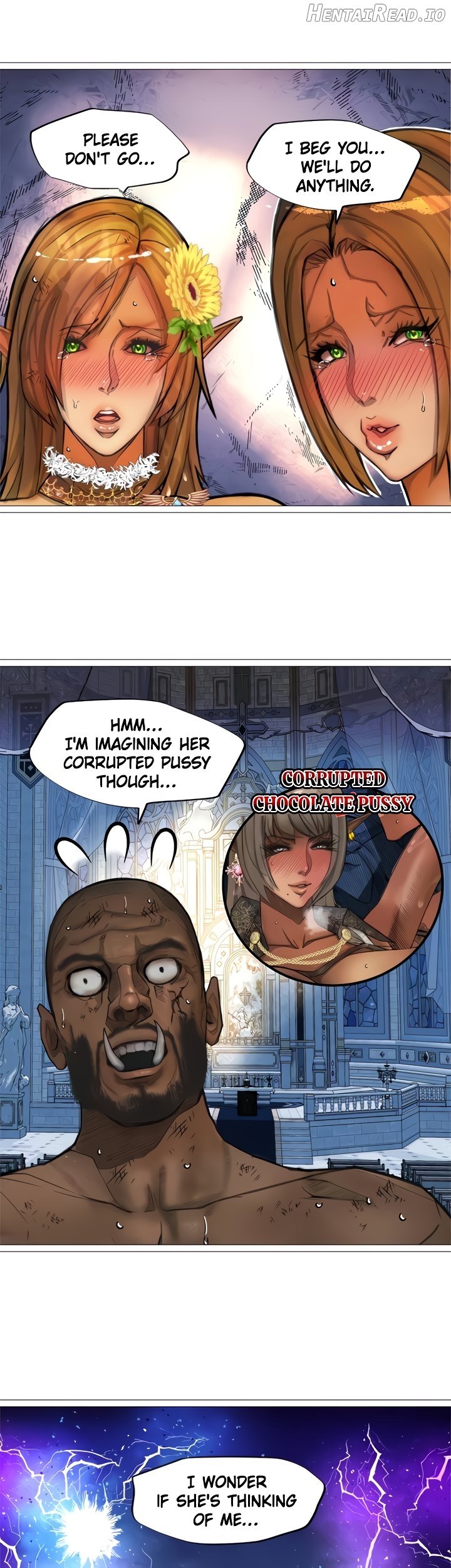 The DARK ELF QUEEN and the SLAVE ORC Chapter 30 - page 20