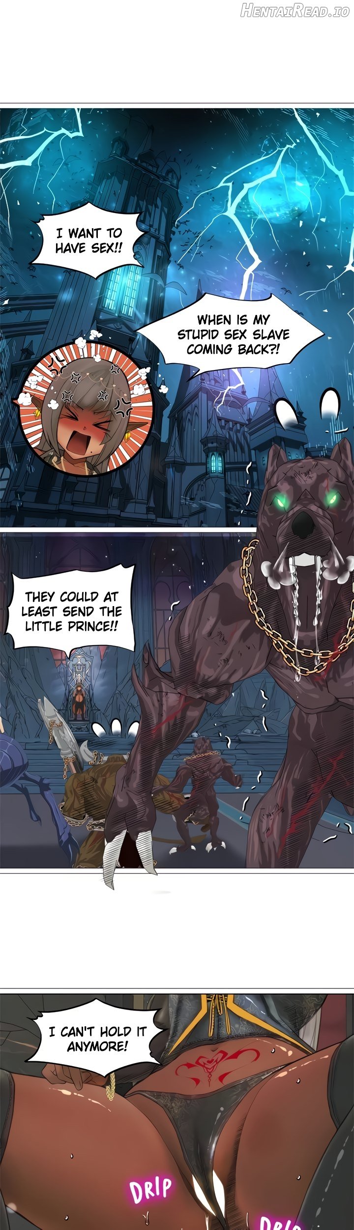 The DARK ELF QUEEN and the SLAVE ORC Chapter 30 - page 22