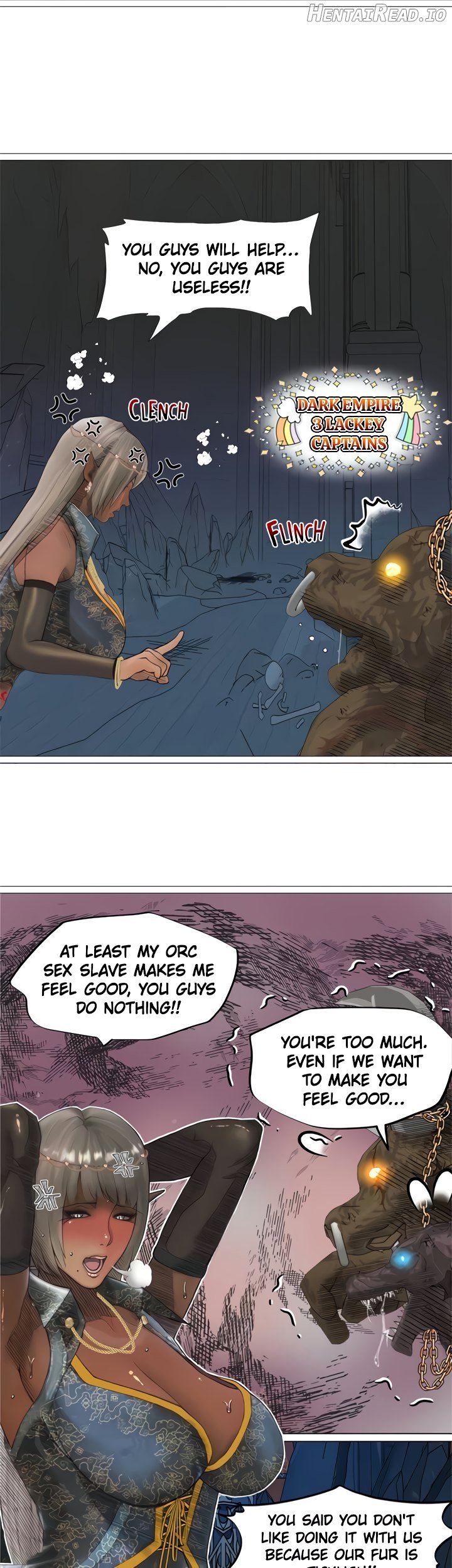 The DARK ELF QUEEN and the SLAVE ORC Chapter 30 - page 24