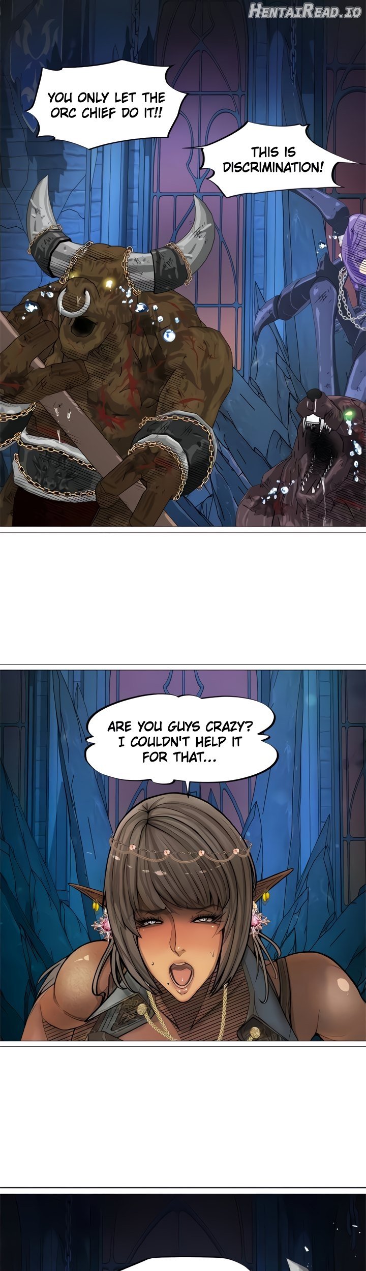 The DARK ELF QUEEN and the SLAVE ORC Chapter 30 - page 27