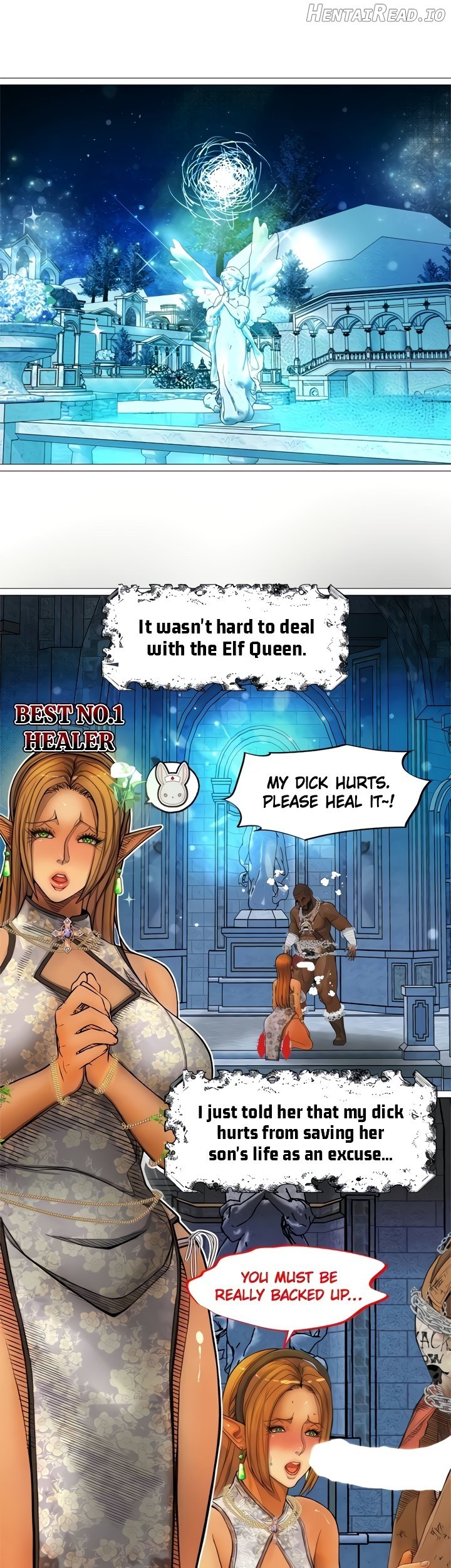 The DARK ELF QUEEN and the SLAVE ORC Chapter 30 - page 8