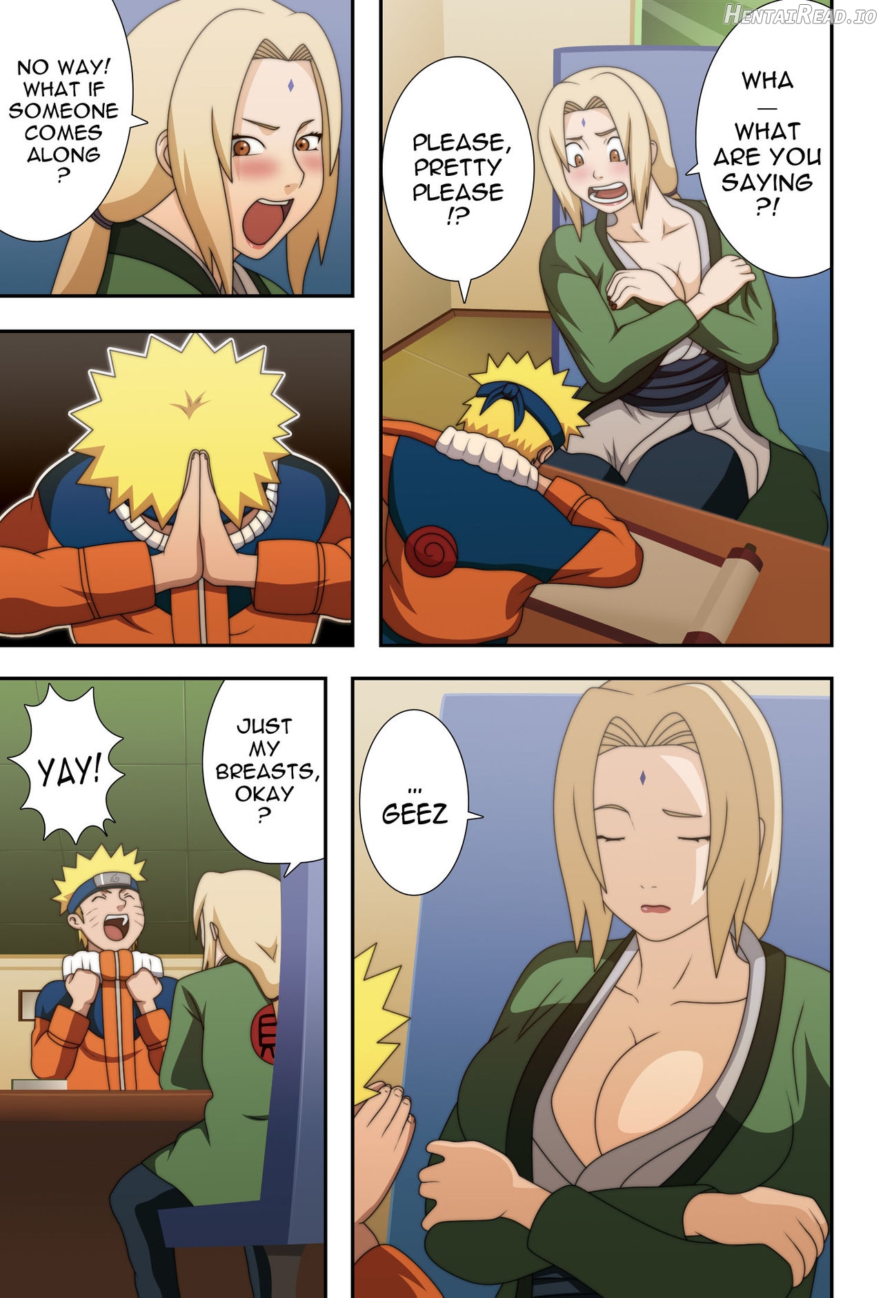 Kyonyuu no Ninja Chichikage - Colorized Chapter 1 - page 5