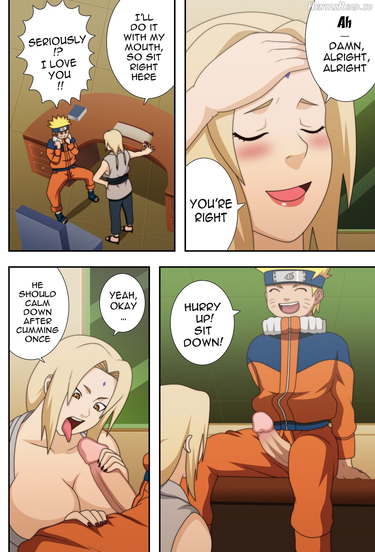 Kyonyuu no Ninja Chichikage - Colorized Chapter 1 - page 12