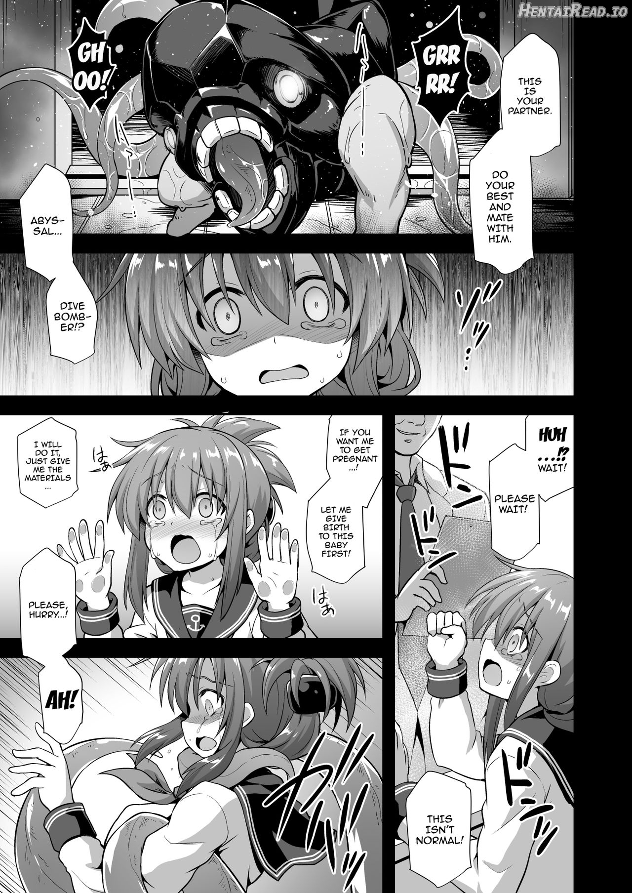 Kanmusu Chakunin Suzuya Baishun Shussan Chapter 3 - page 6