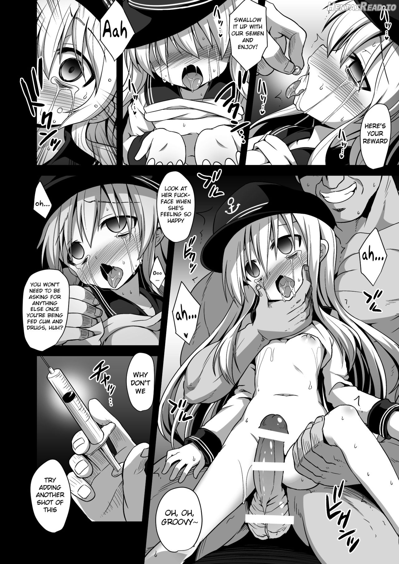 Kanmusu Chakunin Suzuya Baishun Shussan Chapter 5 - page 9