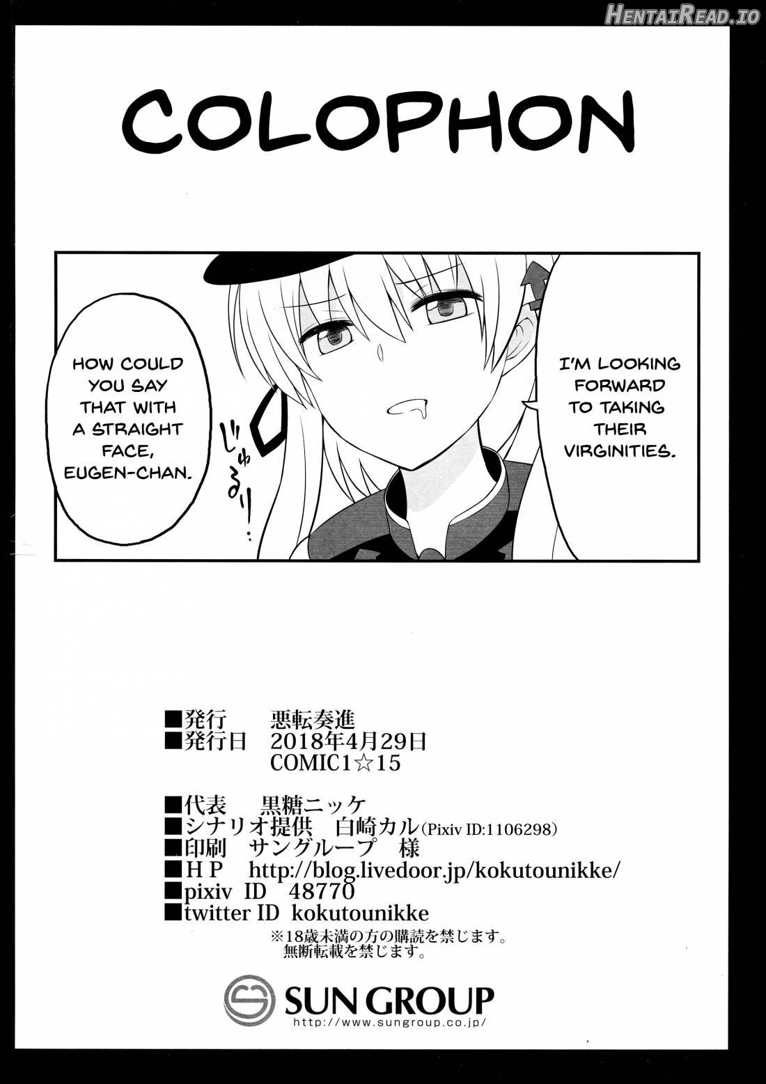 Kanmusu Chakunin Suzuya Baishun Shussan Chapter 12 - page 37