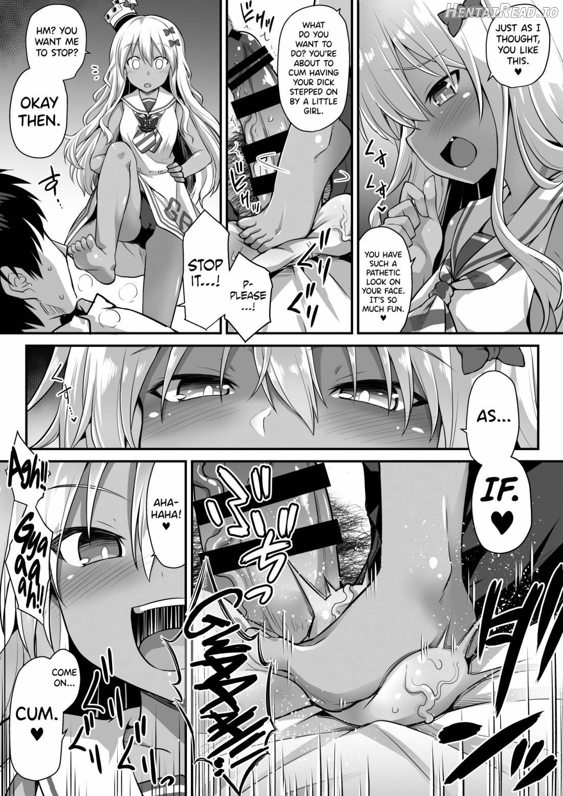 Kanmusu Chakunin Suzuya Baishun Shussan Chapter 17 - page 10