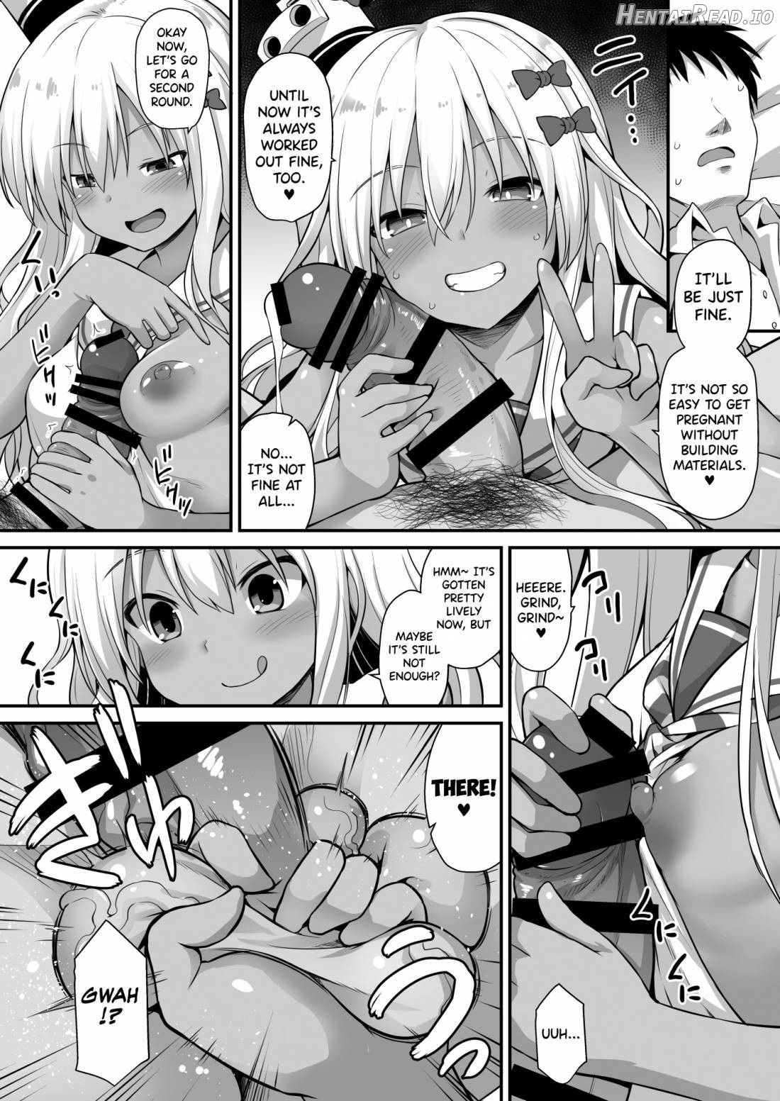 Kanmusu Chakunin Suzuya Baishun Shussan Chapter 17 - page 15