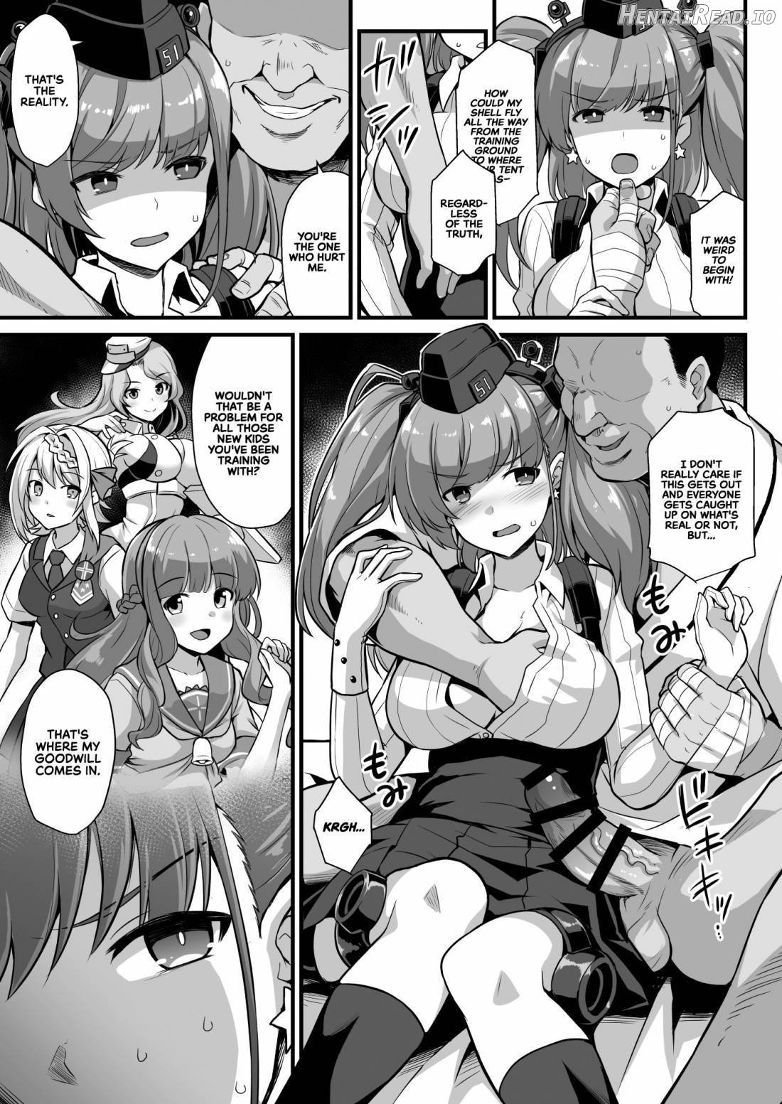 Kanmusu Chakunin Suzuya Baishun Shussan Chapter 19 - page 4