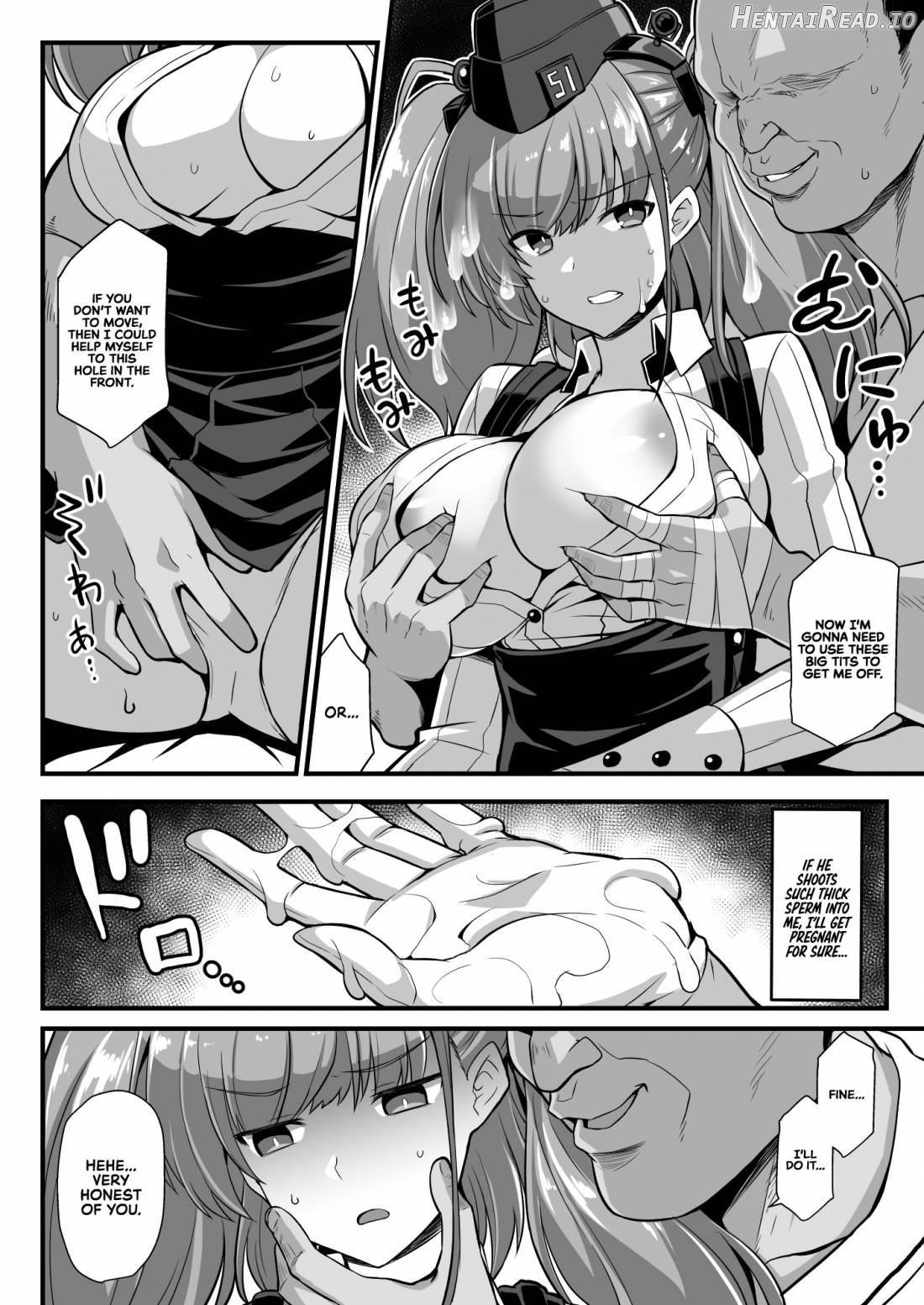 Kanmusu Chakunin Suzuya Baishun Shussan Chapter 19 - page 9