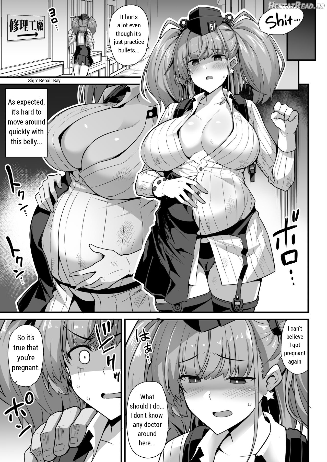 Kanmusu Chakunin Suzuya Baishun Shussan Chapter 21 - page 4