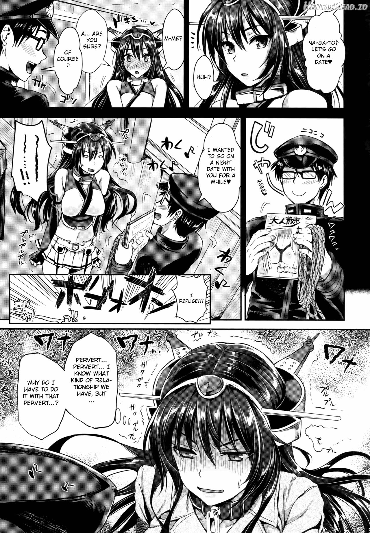 Senkan Nagato to Hentai Teitoku Chapter 2 - page 3