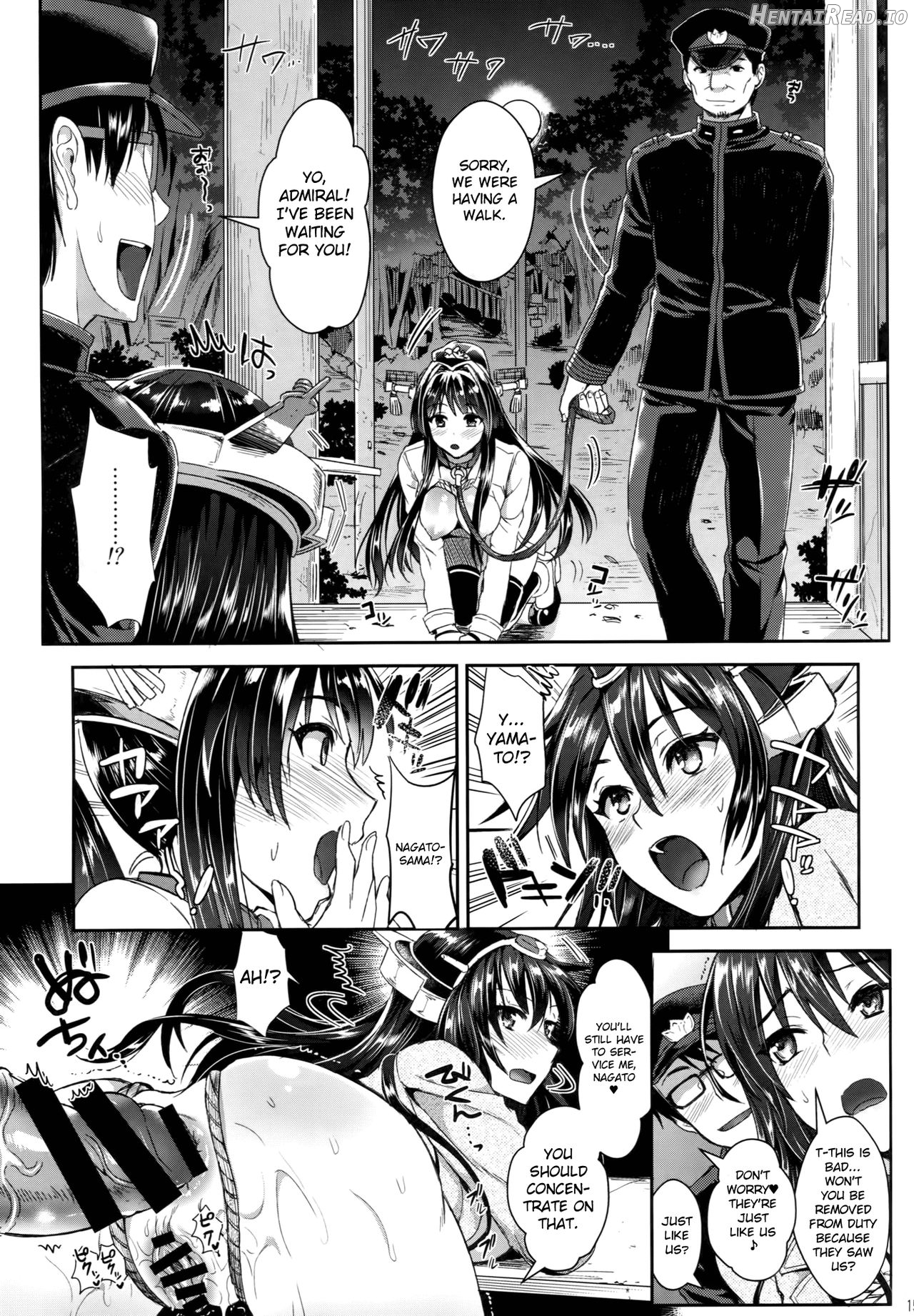 Senkan Nagato to Hentai Teitoku Chapter 2 - page 13