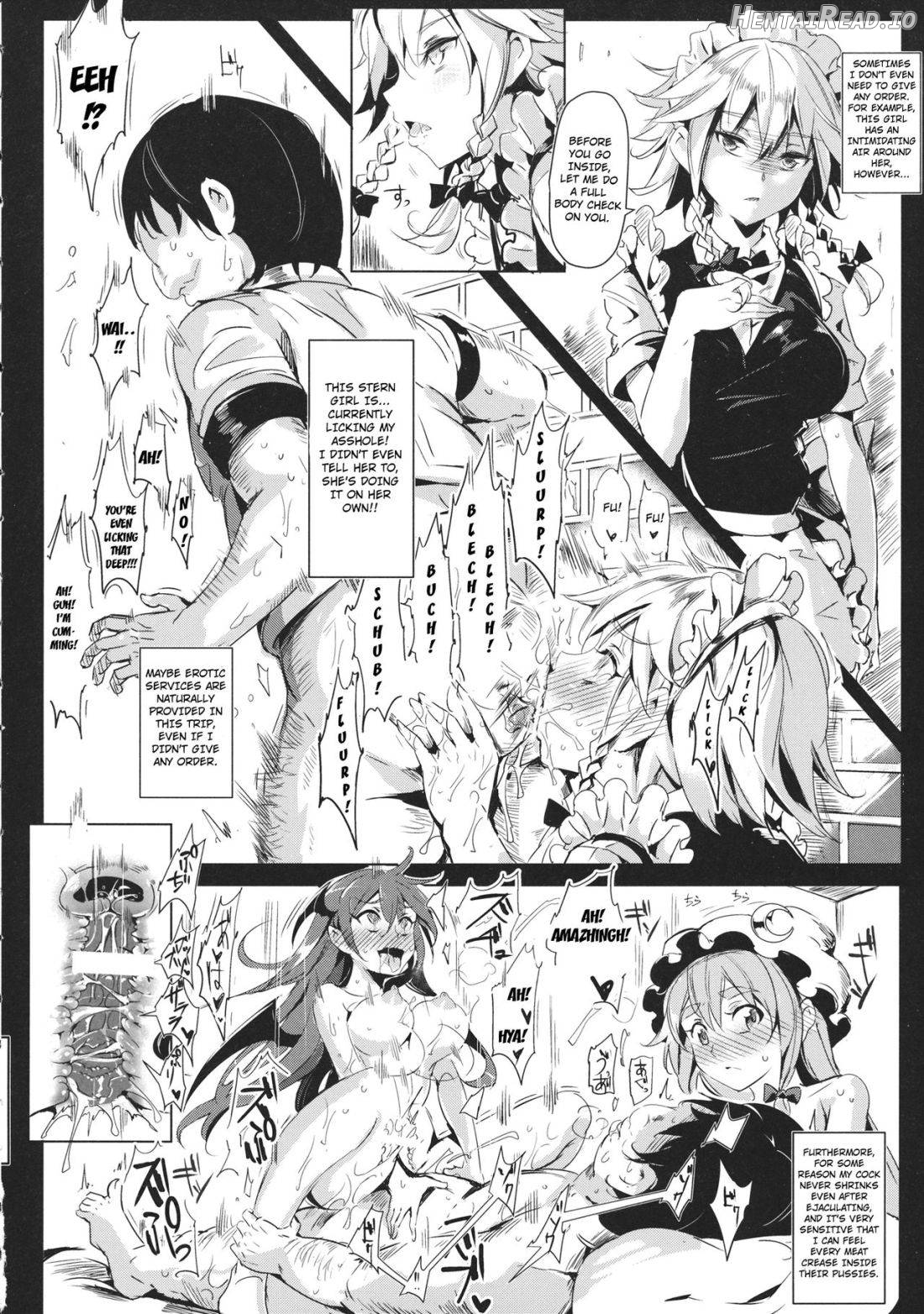 Oidemase!! Jiyuu Fuuzoku Gensoukyou 2-haku 3-kka no Tabi Chapter 2 - page 6