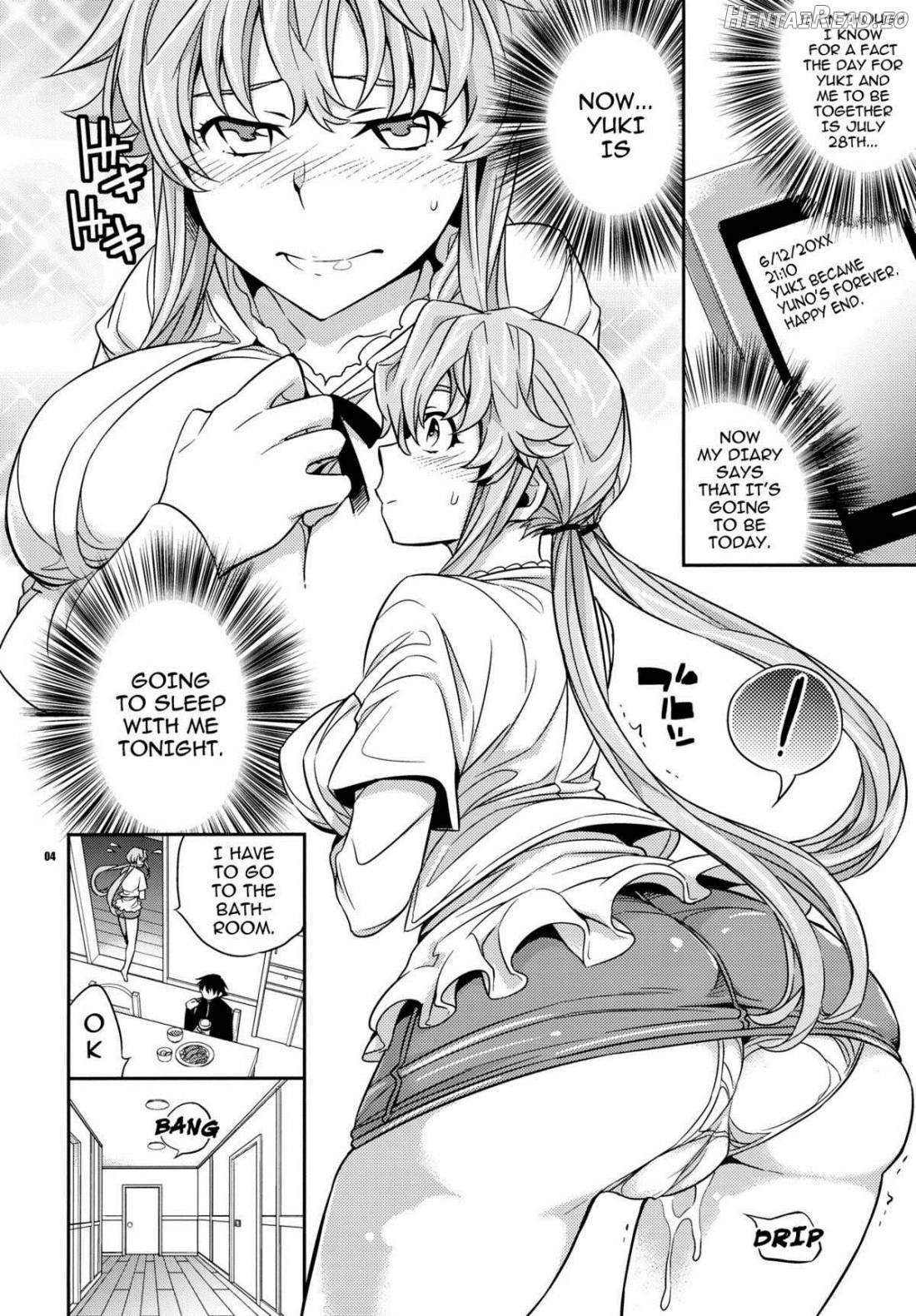 Yuki Yuno Ai no Mirai Nikki + 2011 Winter Omake Chapter 1 - page 3