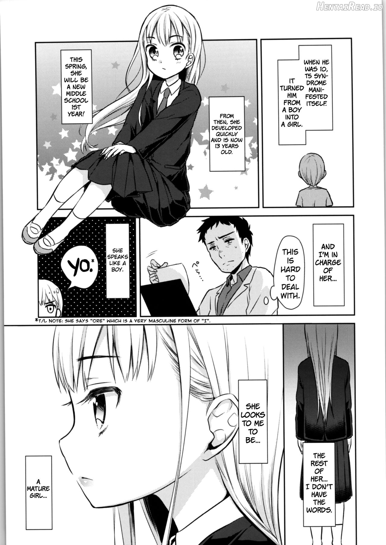 TS Shoujo Haruki-kun Jii Hen Chapter 1 - page 6