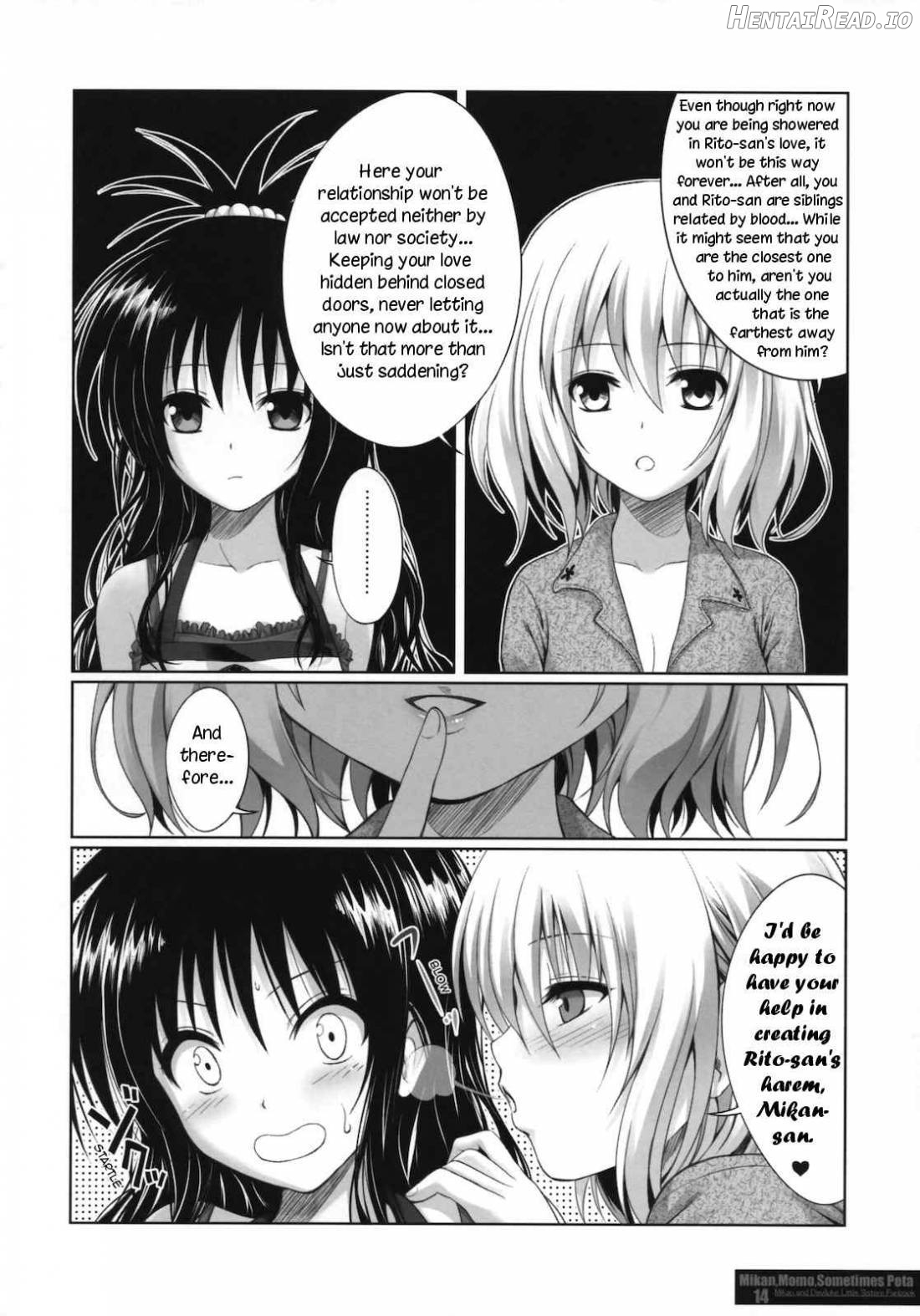 MIKAN, MOMO, SOMETIMES PETA Chapter 1 - page 13