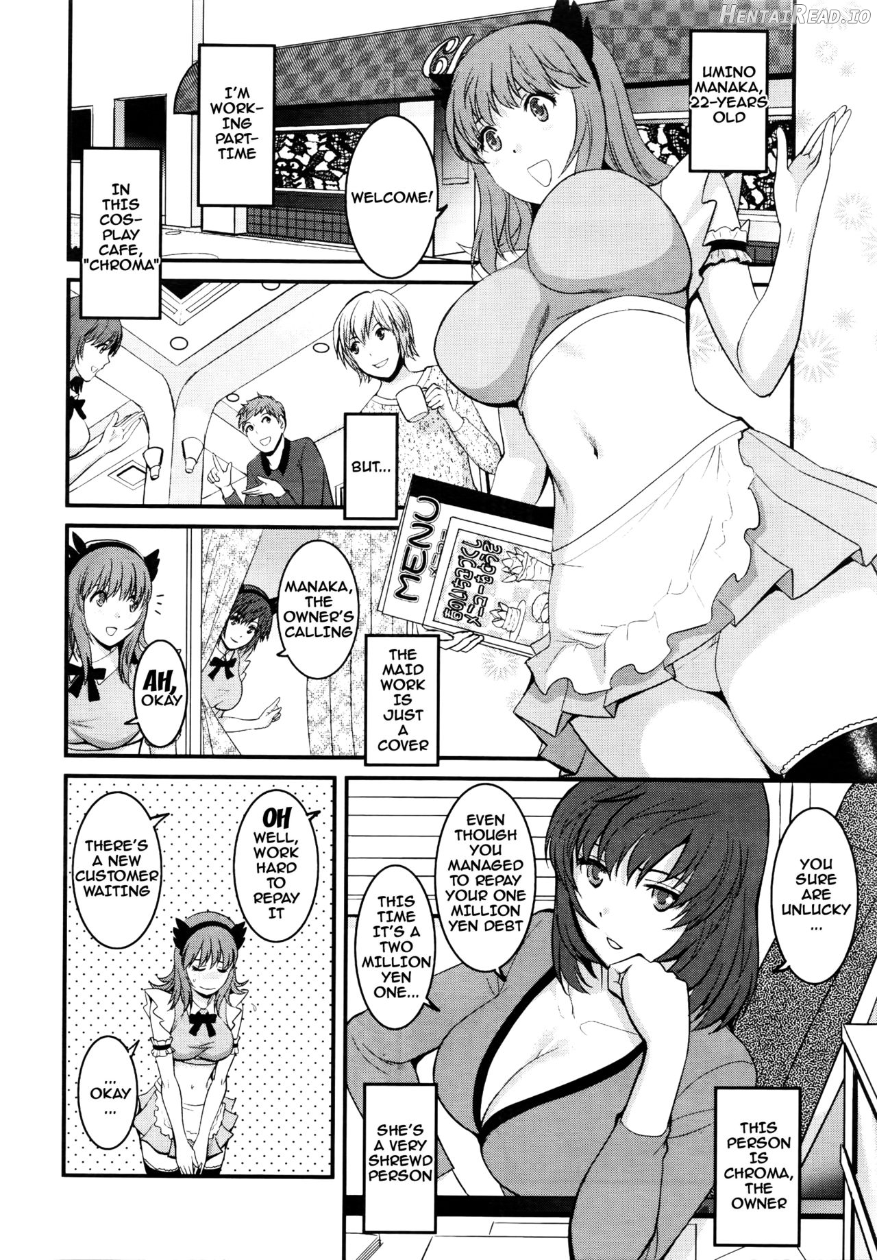 Part Time Manaka-san Wakazuma Enjokousai-ki Chapter 2 - page 7