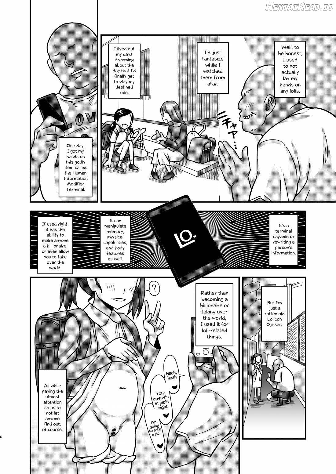 Jouhou Kaihen Lolicon Oji-san Chapter 1 - page 4