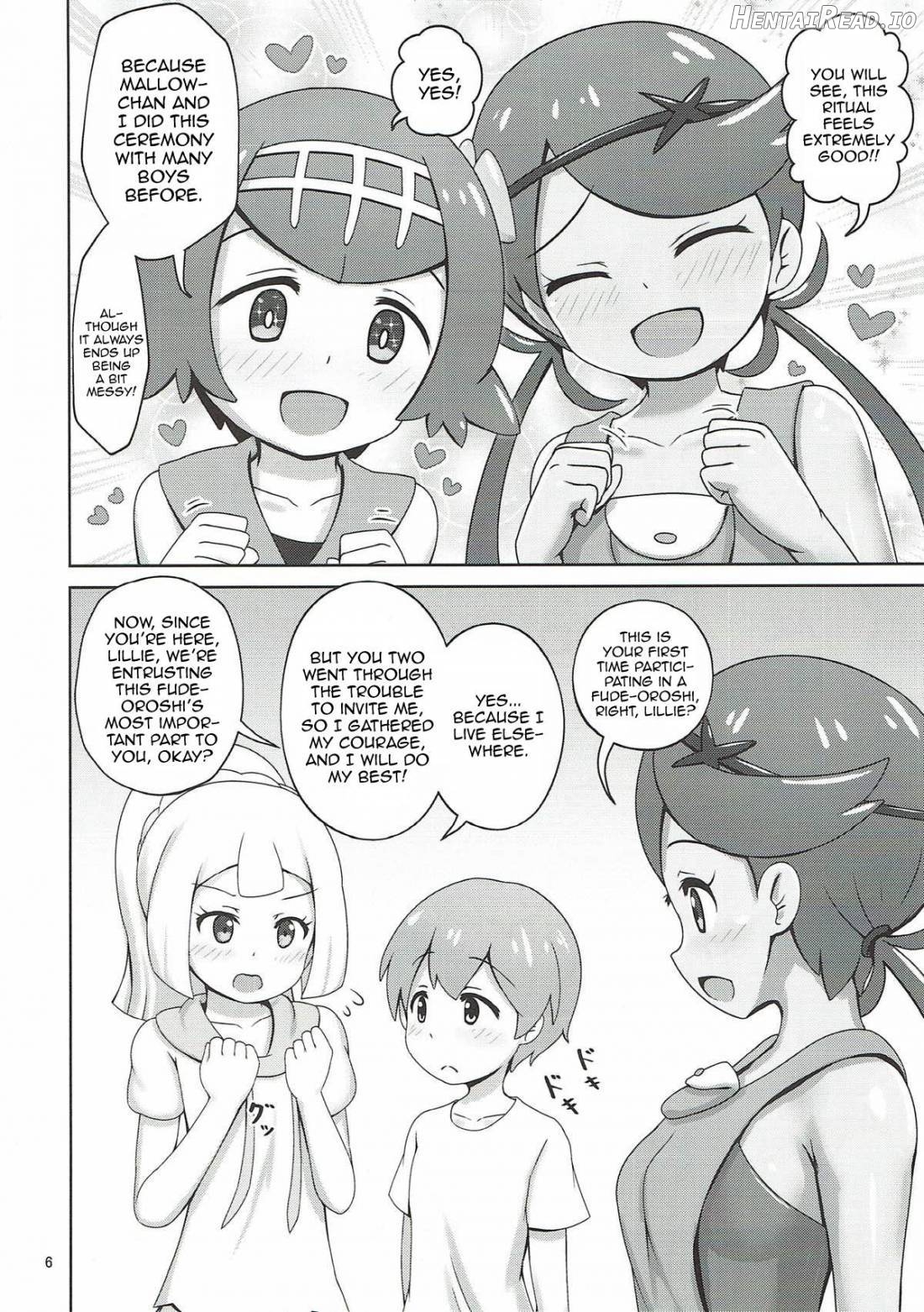 Alola Girls to Fude Oroshi no Gi Chapter 1 - page 4