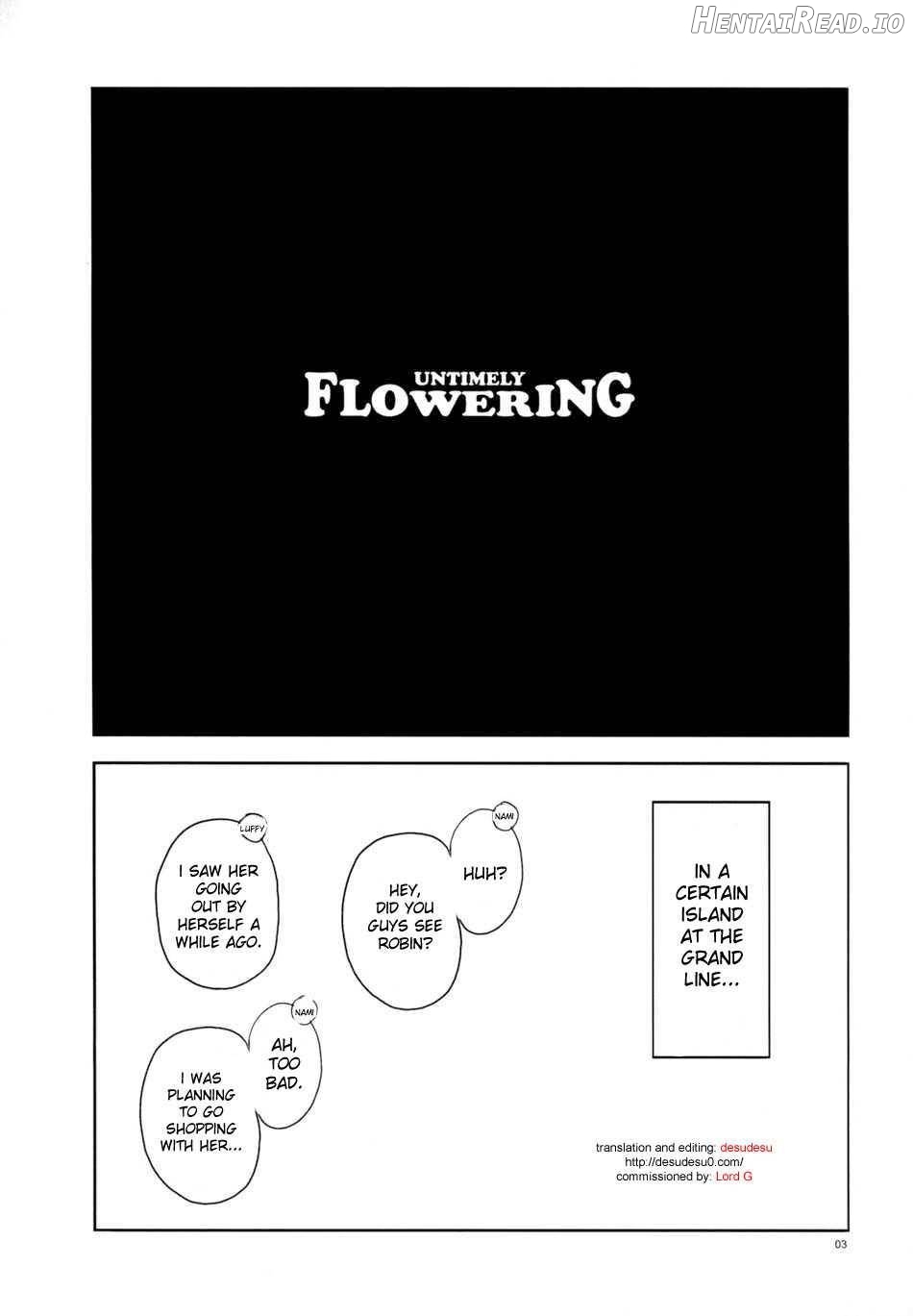 UNTIMELY FLOWERING Chapter 1 - page 2