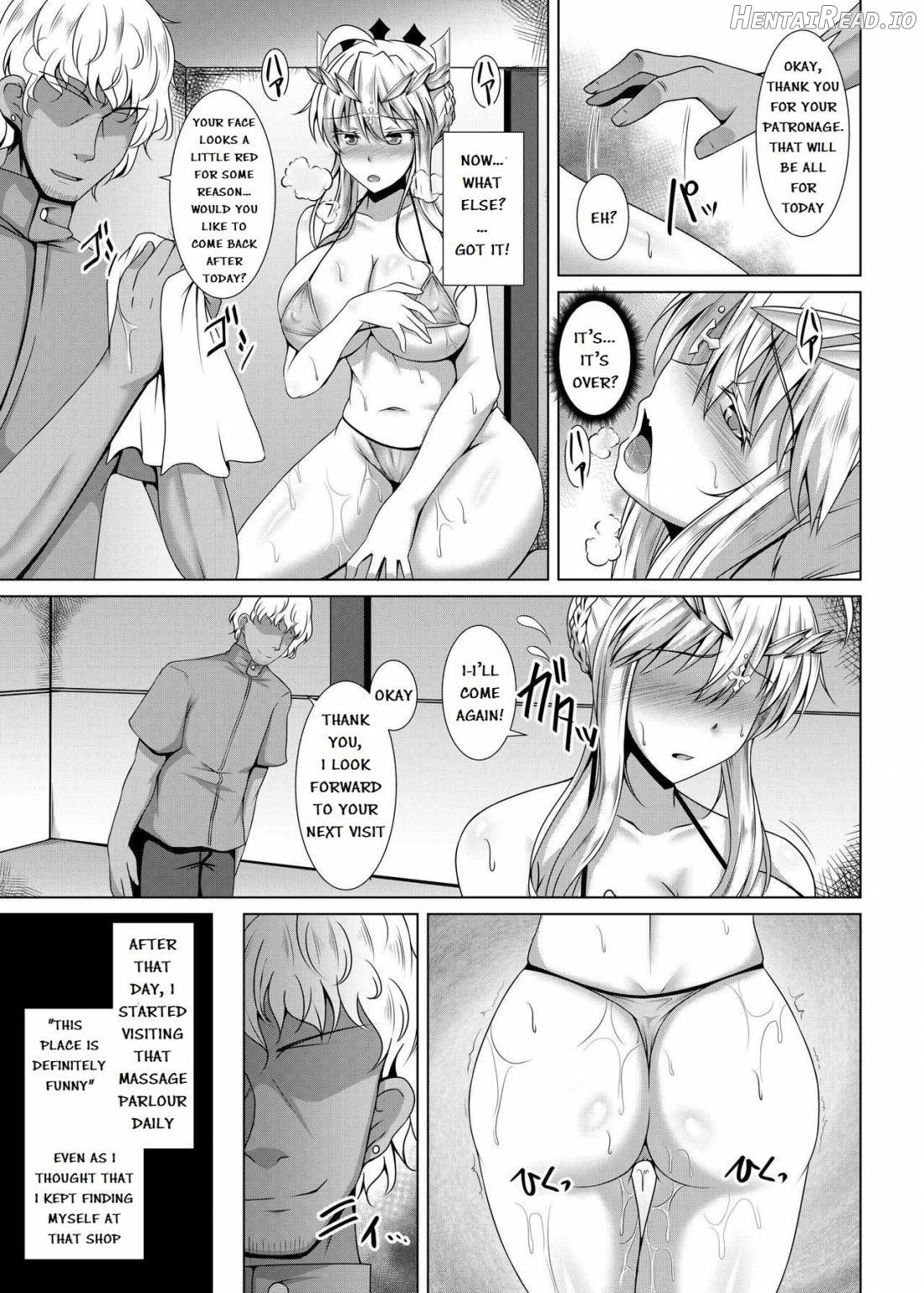 Chichiue ga Charao ni Oil Massage de Otosareru Hanashi Chapter 1 - page 10