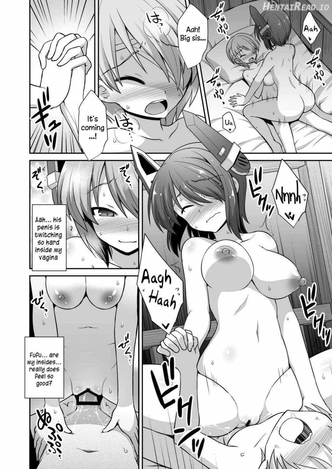 Tenryuu Onee-chan to Naisho no Yasen Enshuu!! Chapter 1 - page 33