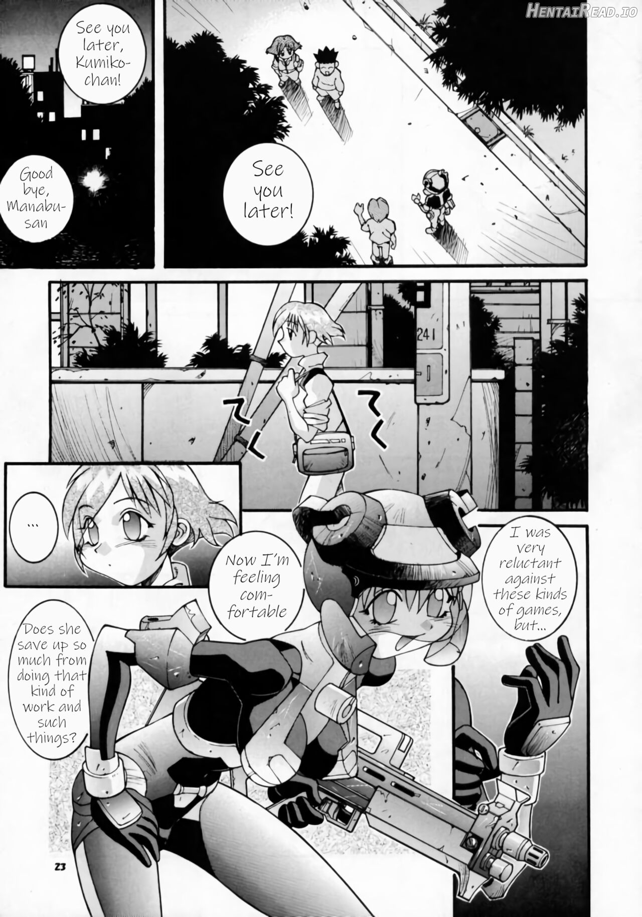 Oshaburi-kan Mesu Kashima-san Chapter 1 - page 21