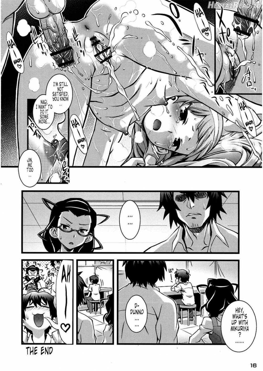 Oshaburi-kan Mesu Kashima-san Chapter 6 - page 14