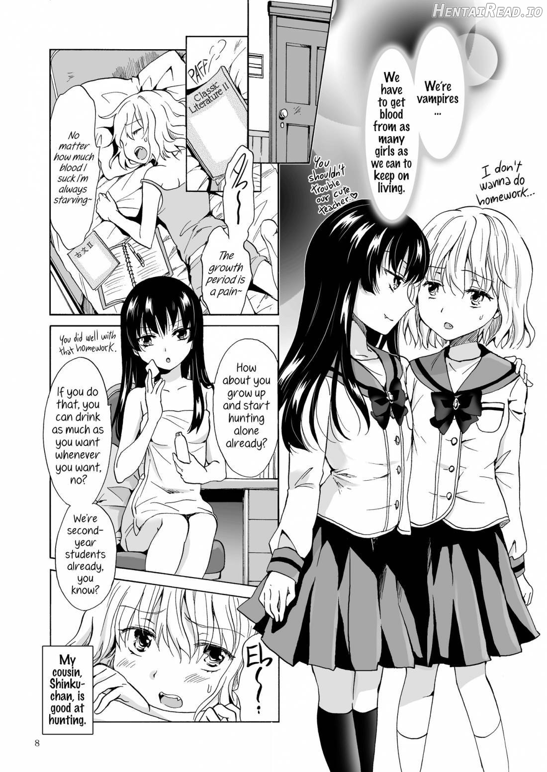 Chuu Shite Vampire Girls -Kakyusei ni Oshioki o- Chapter 1 - page 7