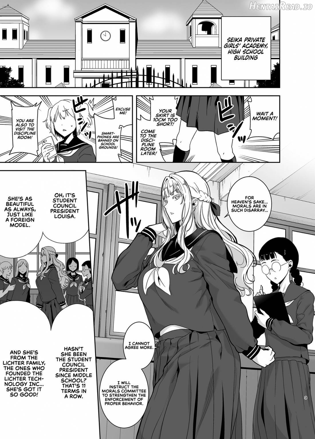 Seika Jogakuin Koutoubu Kounin Sao Oji-san 2 Chapter 4 - page 2