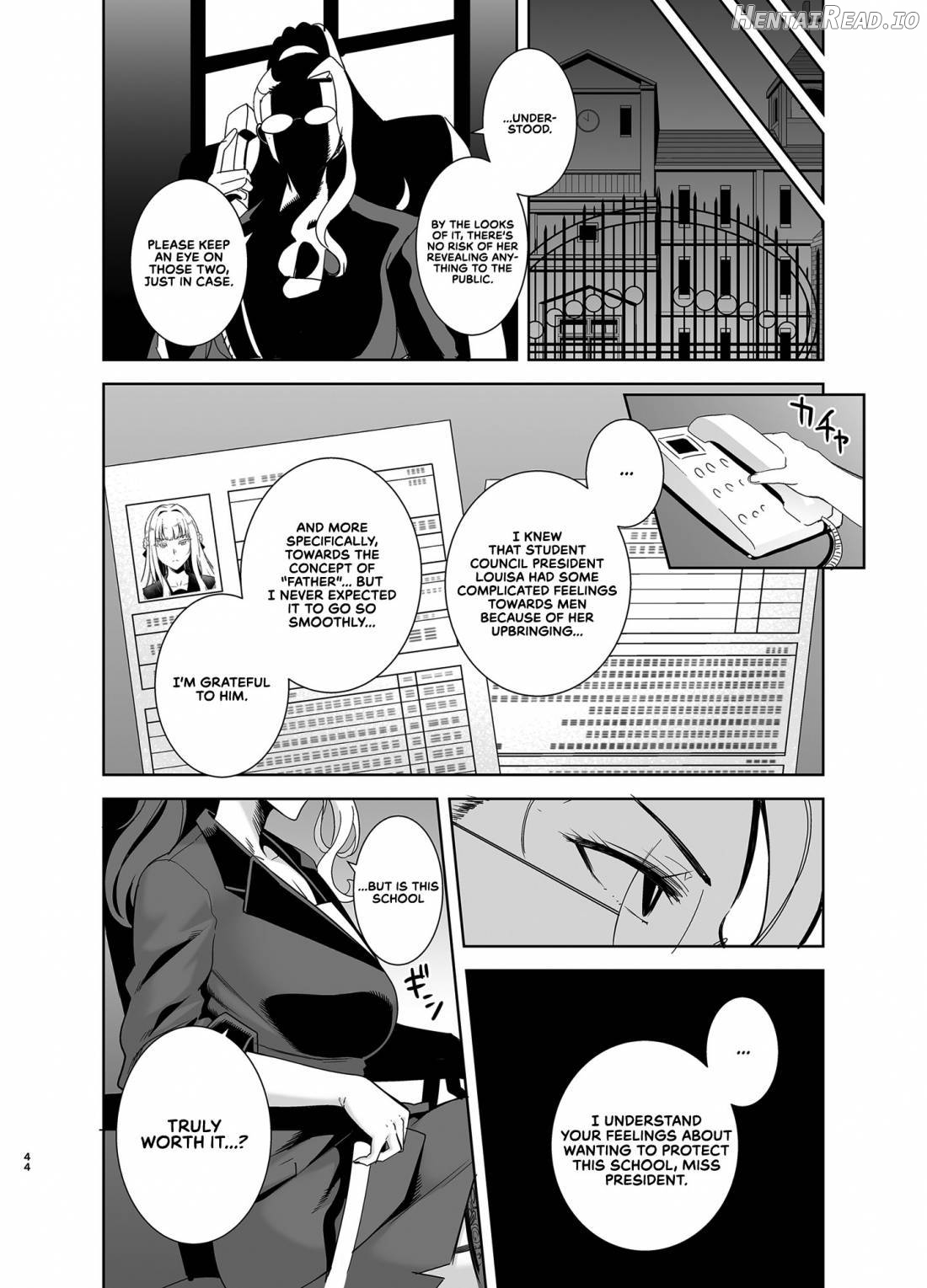 Seika Jogakuin Koutoubu Kounin Sao Oji-san 2 Chapter 4 - page 43