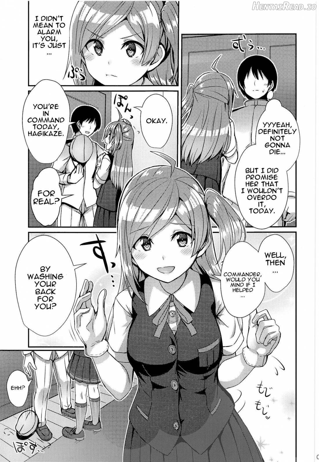 Hagikaze ga Osenaka Nagashimasu ne Chapter 1 - page 4